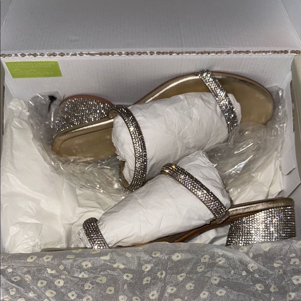 Elegant Silver Women's Sandals